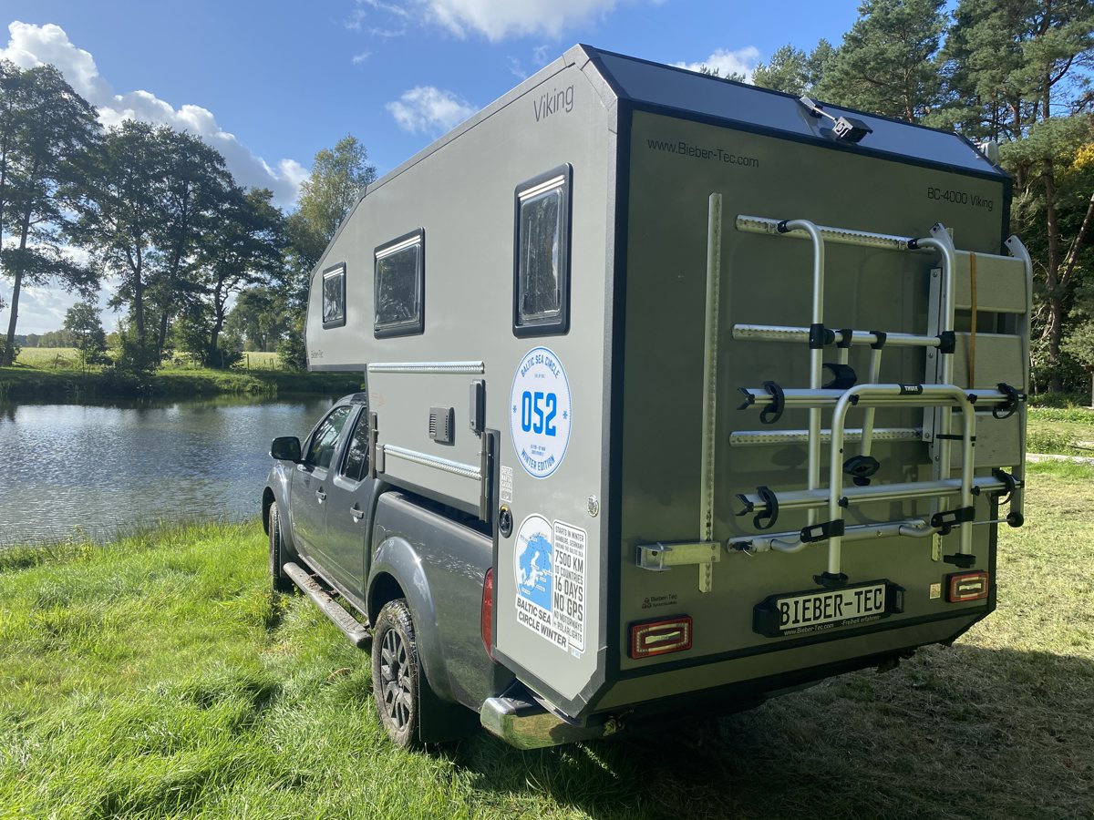 Biebertec Viking Absetzkabine auf Pickup